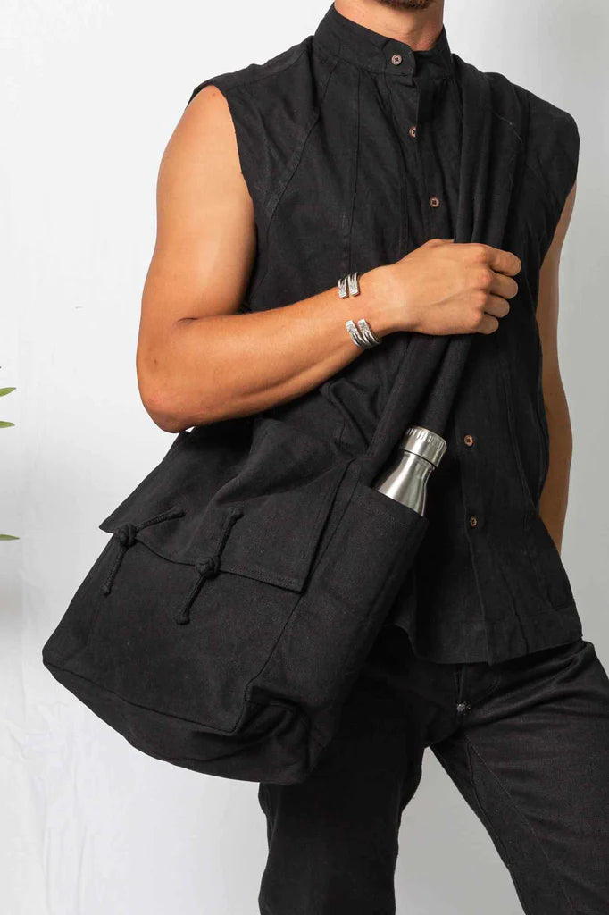 Weekend Messenger Bag Black