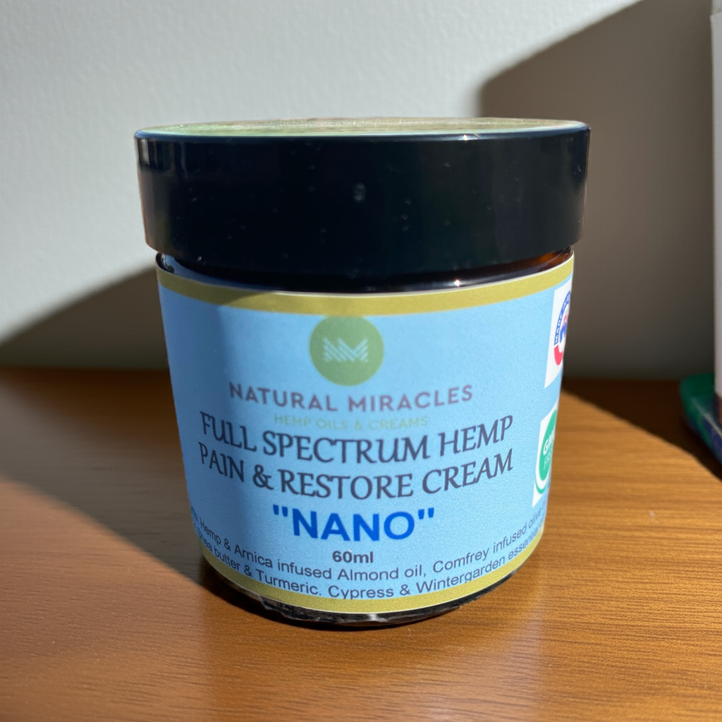 Full Spectrum Hemp Pain & Restore Balm "NANO"