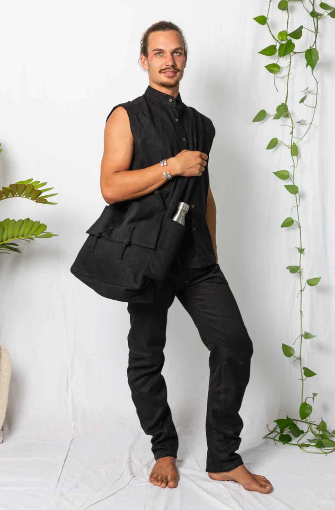 Weekend Messenger Bag Black