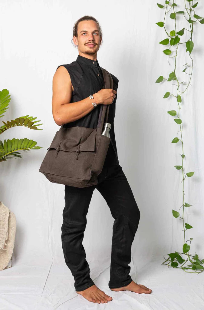 Weekend Messenger Bag Charcoal