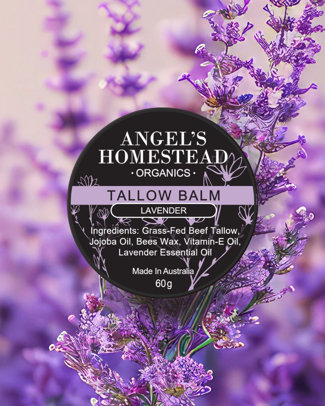 Angel's Homestead Lavender Tallow Balm