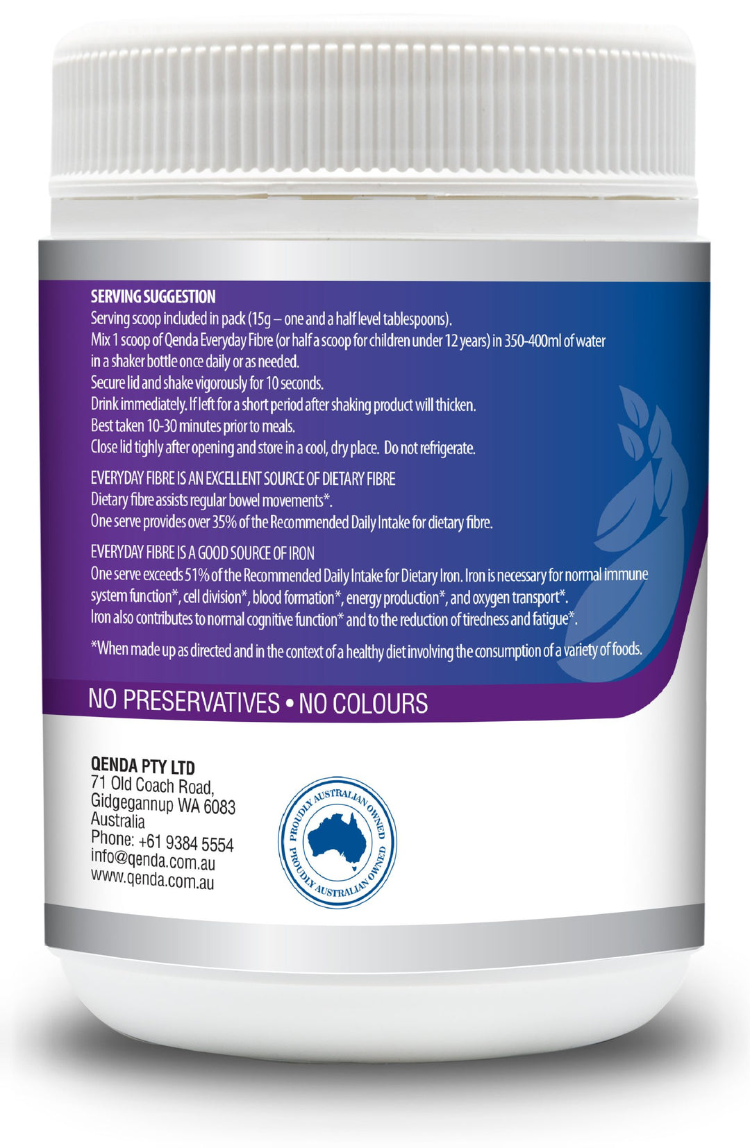 Qenda Everyday Fibre – Wildberry 450g