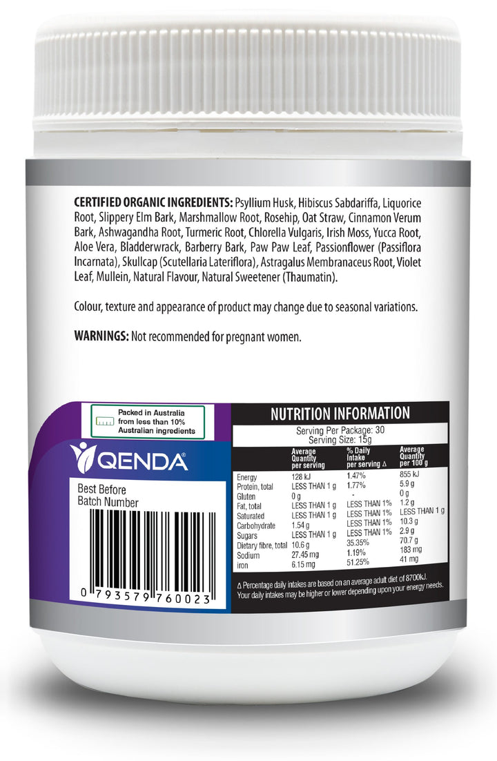 Qenda Everyday Fibre – Wildberry 450g