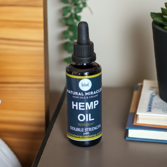 Full Spectrum Hemp Oil - "Rest Away" Double Strength