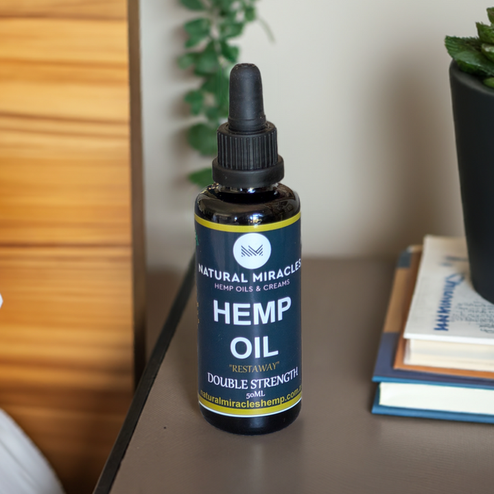 Full Spectrum Hemp Oil - "RestAway" Double Strength