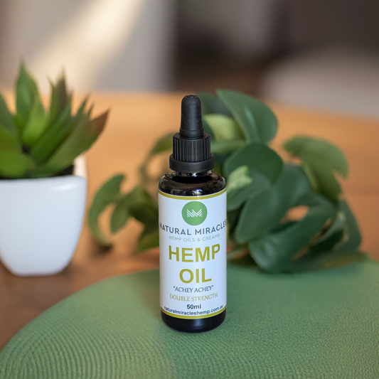 Full Spectrum Hemp Oil - "Achy Achy" Double Strength