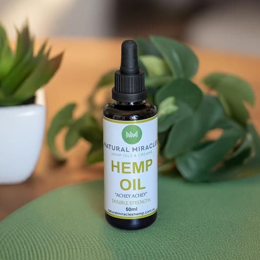 Full Spectrum Hemp Oil - "Achy Achy" Double Strength