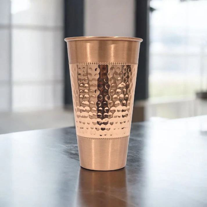 Heritage Hammered - Premium Copper Cup