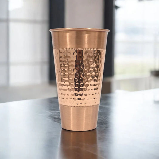 Heritage Hammered - Premium Copper Cup