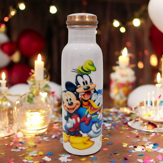 Mickey and Goofy 700ml - Premium Copper Bottle
