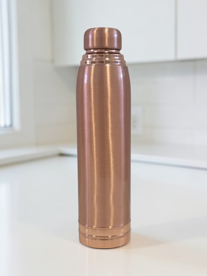 Pure Crest 1100ml - Premium Copper Bottle