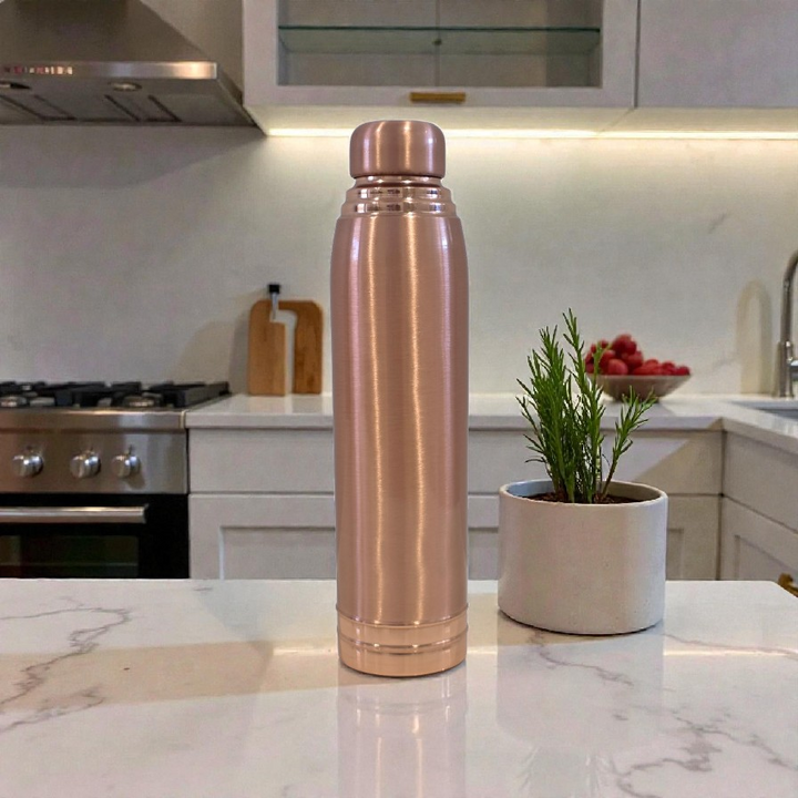 Pure Crest 1100ml - Premium Copper Bottle